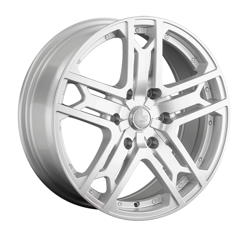 LS Wheels 1335 8x18 6x139.7 ET42 DIA75.1 Silver 