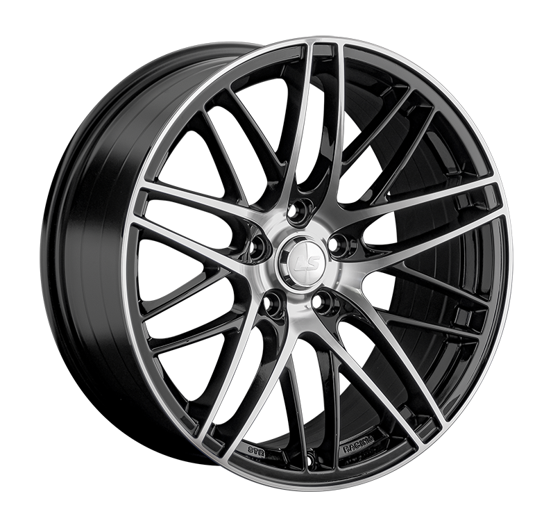LS Wheels 1338 8.5x18 5x112 ET30 DIA66.6 BKF 
