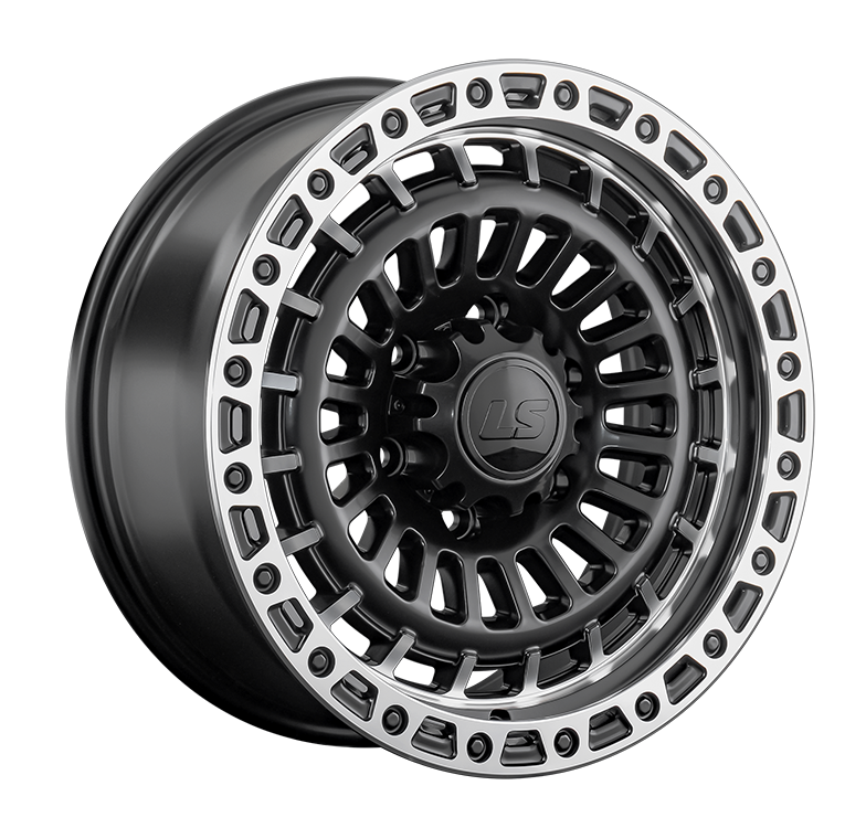 LS Wheels 1348 9x18 6x139.7 ET30 DIA100.1 BKSL 