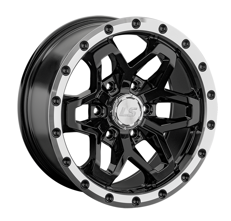 LS Wheels 1350 9x17 6x139.7 ET15 DIA106.1 BKL 