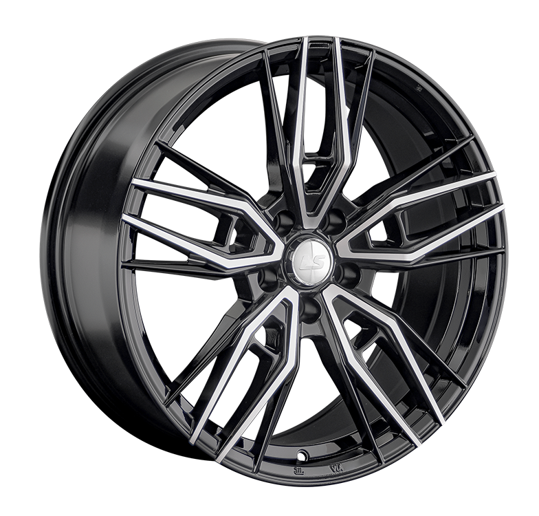 LS Wheels 1354 8x18 5x108 ET30 DIA60.1 BKF 