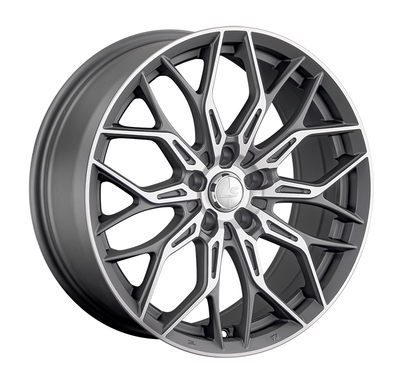 LS Wheels 1355 8x18 5x108 ET30 DIA60.1 MGMF 