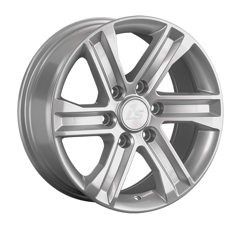 LS Wheels 1359 8x17 6x139.7 ET36 DIA100.1 Silver 