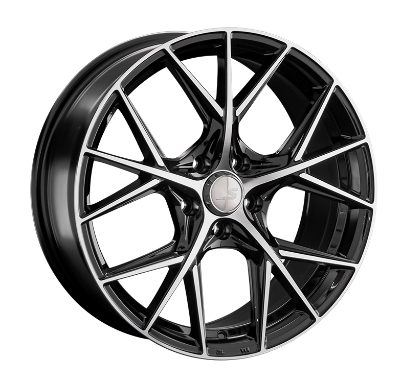 LS Wheels 1365 7x16 4x114.3 ET40 DIA67.1 BKF 