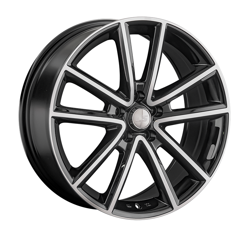 LS Wheels 1368 6.5x16 5x114.3 ET40 DIA67.1 BKF 