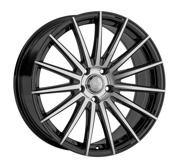 LS Wheels 1373 8.5x19 5x114.3 ET40 DIA67.1 BKF 