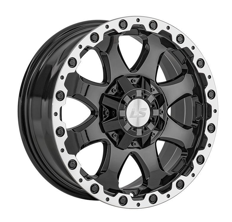 LS Wheels 1375 8x17 6x139.7 ET36 DIA100.1 BKL 