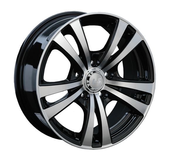 LS Wheels 141 6.5x15 4x108 ET27 DIA65.1 BKF 