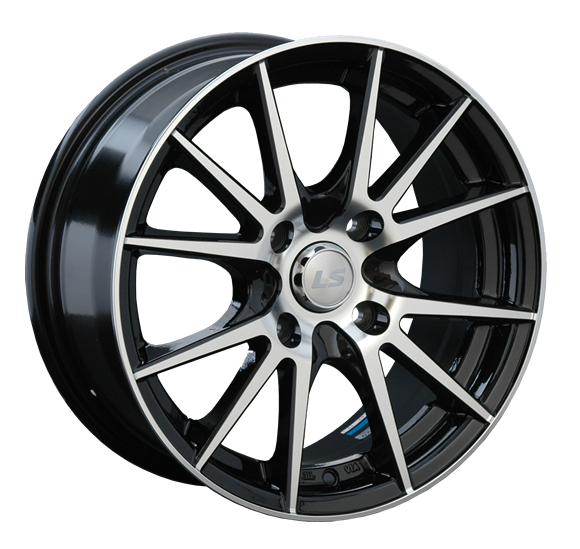 LS Wheels 143 6.5x15 4x114.3 ET40 DIA73.1 BKF 