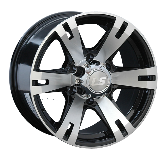 LS Wheels 182 8x17 6x139.7 ET38 DIA100.1 BKF 