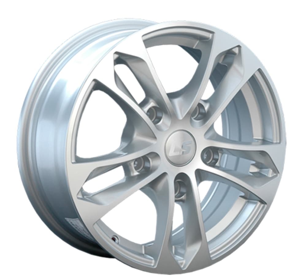 LS Wheels 197 6.5x16 5x139.7 ET40 DIA98.5 Silver 
