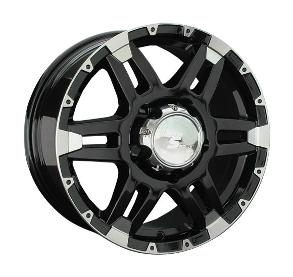 LS Wheels 212 7x16 6x139.7 ET38 DIA100.1 BKF 