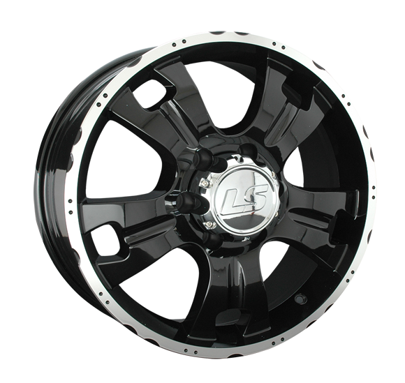 LS Wheels 214 7.5x18 6x139.7 ET35 DIA77.8 BKF 