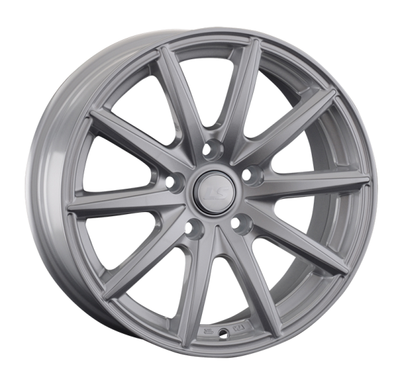 LS Wheels 221 6.5x15 4x100 ET40 DIA73.1 Silver 