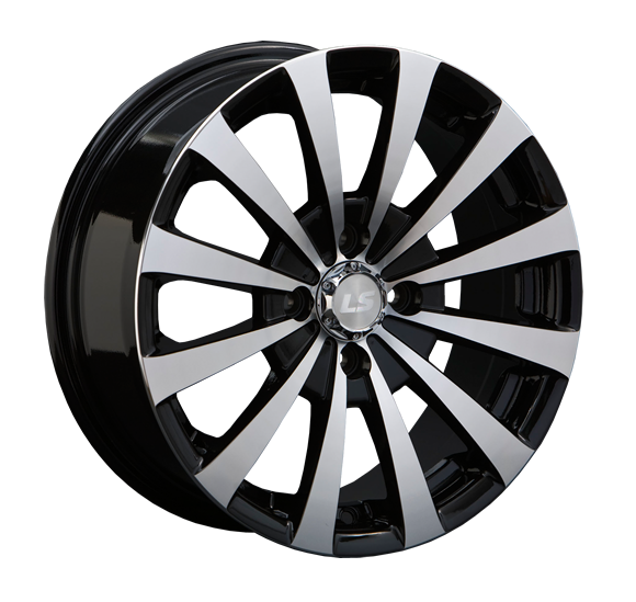 LS Wheels 247 6.5x15 4x100 ET38 DIA73.1 BKF 