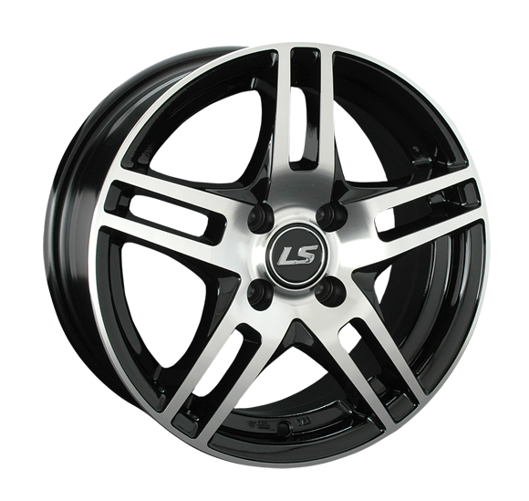 LS Wheels 281 6x14 5x100 ET35 DIA57.1 BKF 