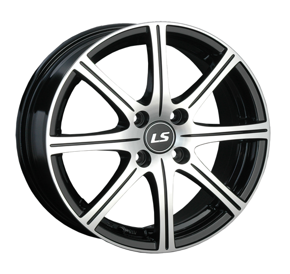LS Wheels 3001 6x15 4x100 ET45 DIA73.1 BKF 