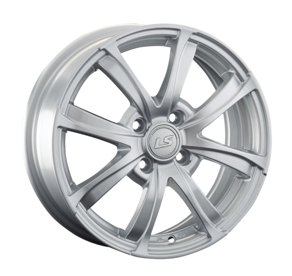LS Wheels 313 6x15 4x100 ET50 DIA60.1 Silver 