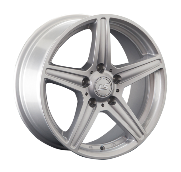 LS Wheels 345 7x16 5x114.3 ET40 DIA73.1 Silver 