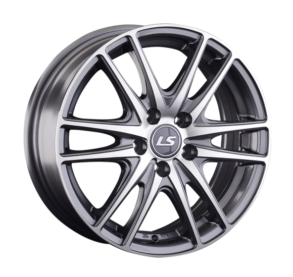 LS Wheels 362 6x16 4x100 ET41 DIA60.1 GMF 