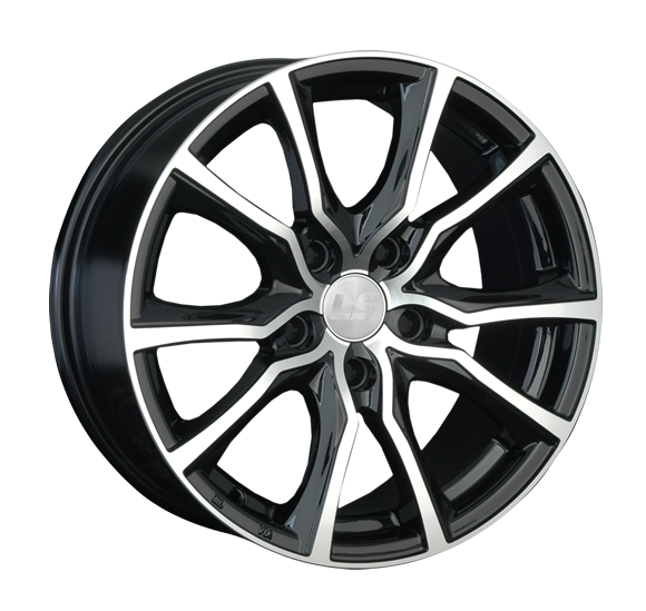 LS Wheels 392 7x16 5x114.3 ET40 DIA73.1 BKF 