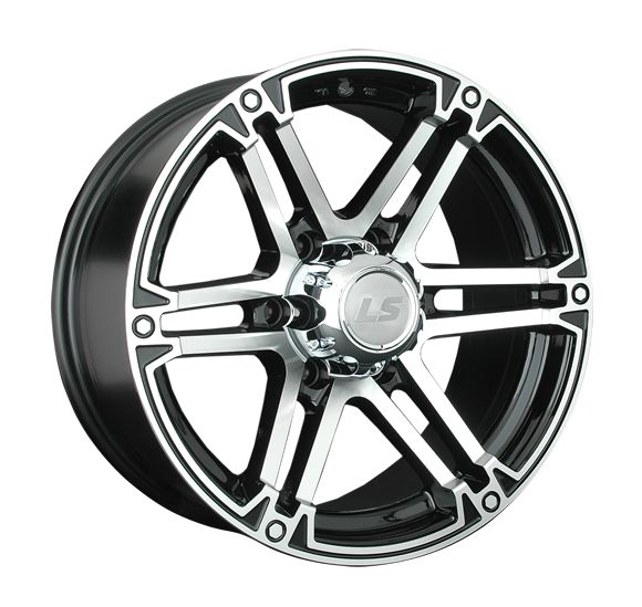 LS Wheels 473 8x17 6x139.7 ET25 DIA106.1 BKF 