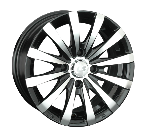 LS Wheels 534 7.5x17 5x114.3 ET40 DIA73.1 BKF 