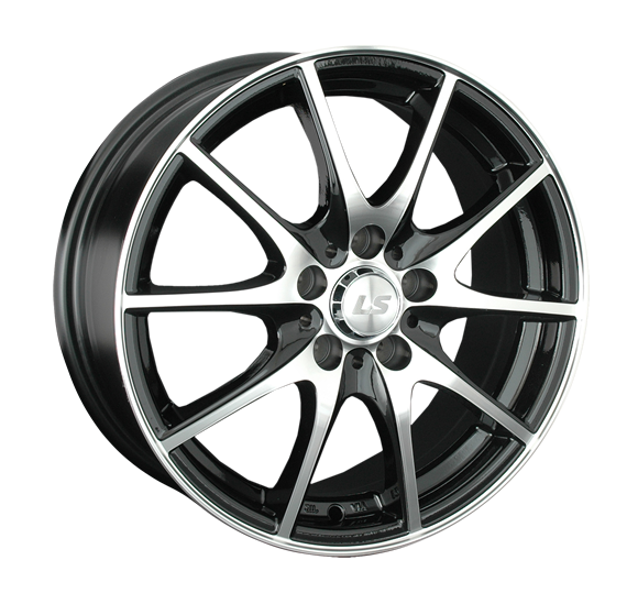 LS Wheels 536 6.5x16 5x114.3 ET45 DIA73.1 BKF 