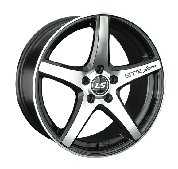 LS Wheels 540 7x16 5x100 ET38 DIA73.1 BKF 