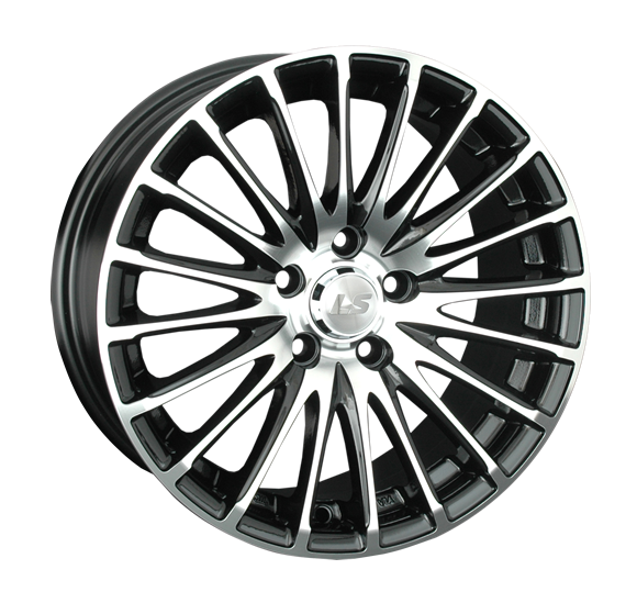 LS Wheels 565 7x16 5x100 ET40 DIA73.1 BKF конус