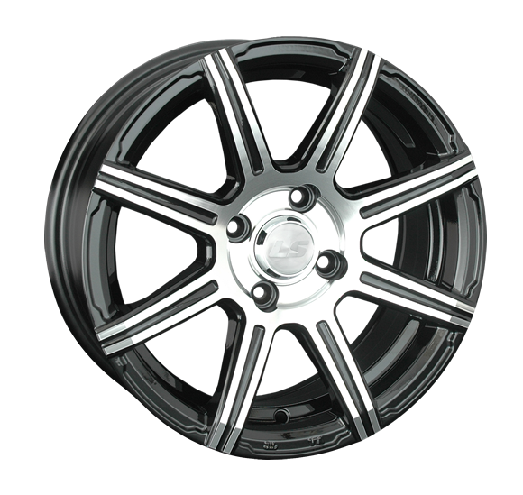 LS Wheels 571 7x16 4x100 ET40 DIA73.1 BKF 