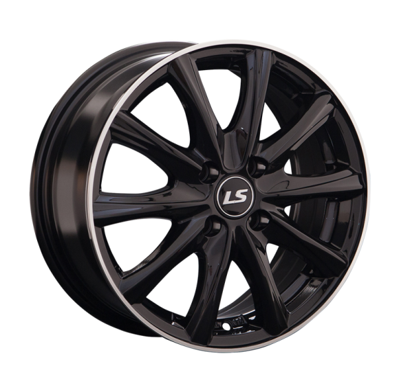 LS Wheels 741 6x15 4x100 ET48 DIA73.1 BKL 