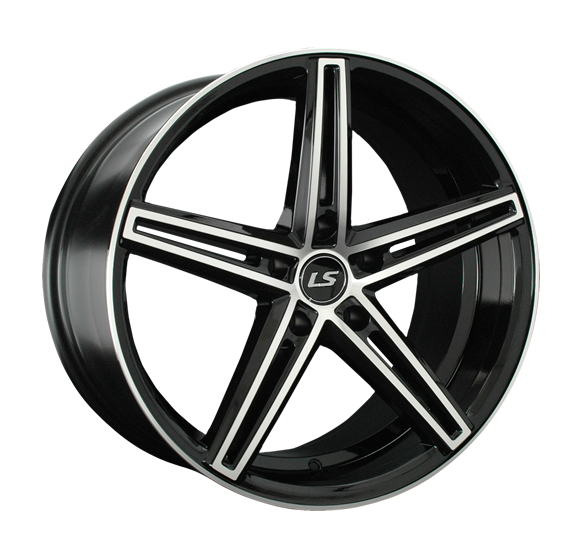 LS Wheels 749 8.5x19 5x120 ET25 DIA72.6 BKF 