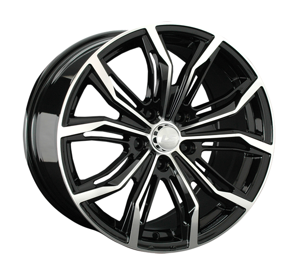 LS Wheels 750 7.5x17 5x114.3 ET45 DIA73.1 BKF 