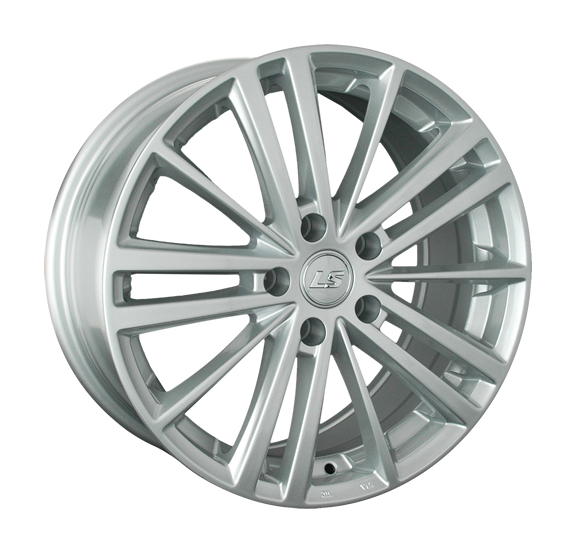 LS Wheels 755 7.5x17 5x114.3 ET45 DIA73.1 Silver 