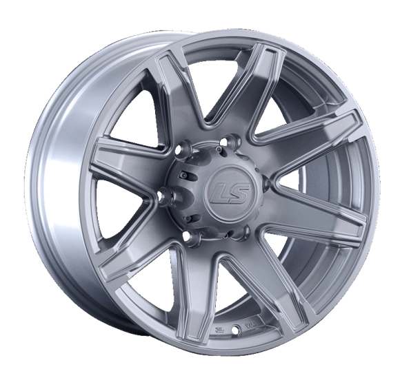 LS Wheels 763 8x16 6x139.7 ET10 DIA106.1 Silver 