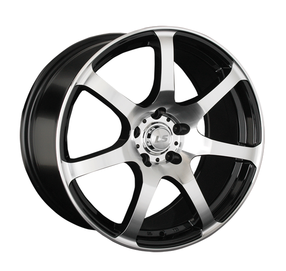 LS Wheels 789 7.5x17 5x112 ET35 DIA66.6 BKF 