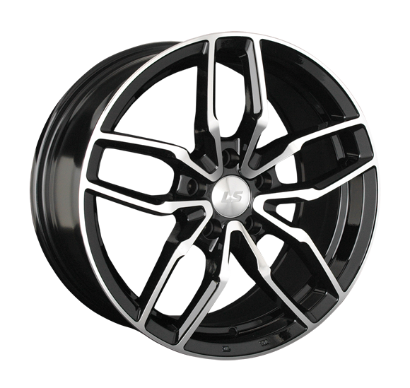 LS Wheels 790 8x18 5x114.3 ET40 DIA73.1 BKF 