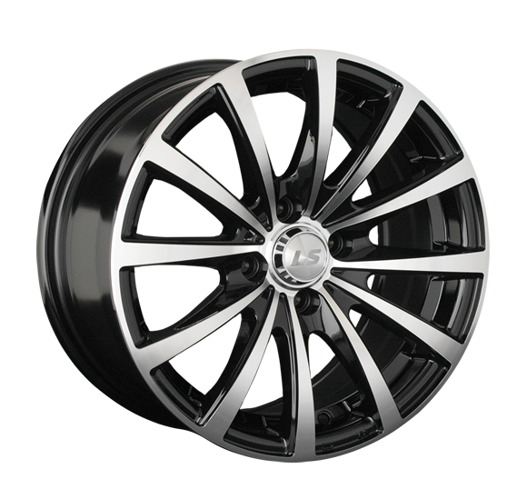 LS Wheels 792 6.5x15 4x100 ET40 DIA73.1 BKF 
