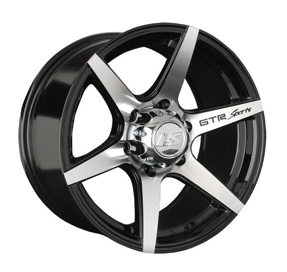 LS Wheels 800 8.5x17 6x139.7 ET25 DIA106.1 BKF 