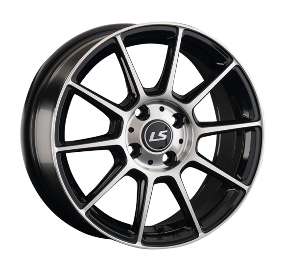 LS Wheels 820 6.5x15 4x100 ET40 DIA73.1 BKF 