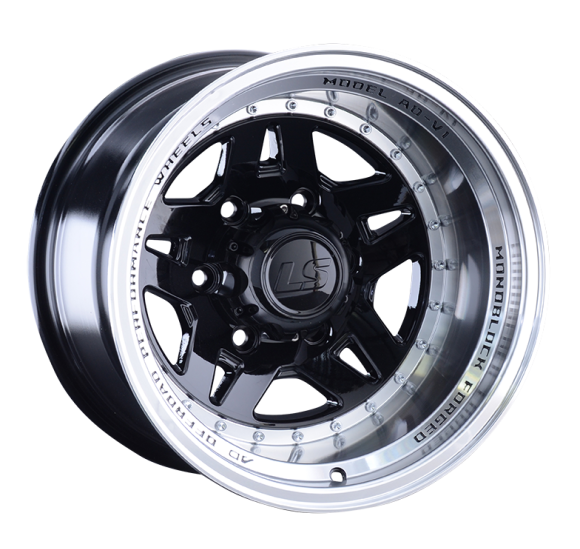 LS Wheels 878 10x16 5x139.7 ET-44 DIA108.1 BKL 