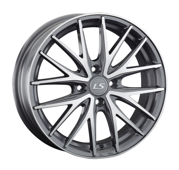 LS Wheels 918 6x16 4x100 ET50 DIA60.1 GMF 