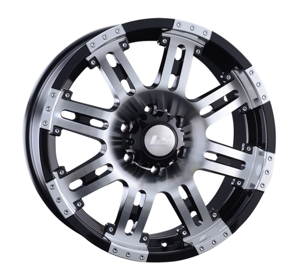 LS Wheels 954 9x18 6x139.7 ET25 DIA106.1 BKF 