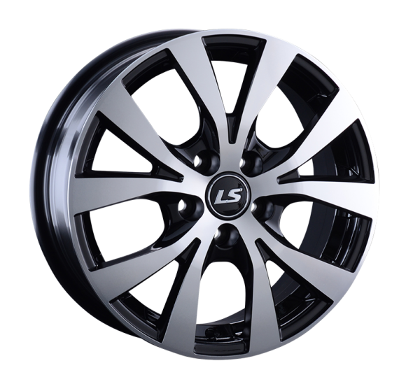 LS Wheels 960 6x15 5x100 ET40 DIA57.1 BKF 