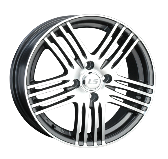 LS Wheels NG278 6x15 4x98 ET35 DIA58.6 GMF 