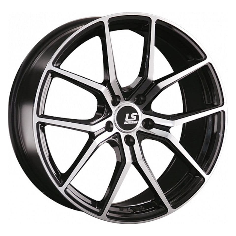 LS Wheels RC47 8.5x19 5x112 ET25 DIA66.6 BKF 