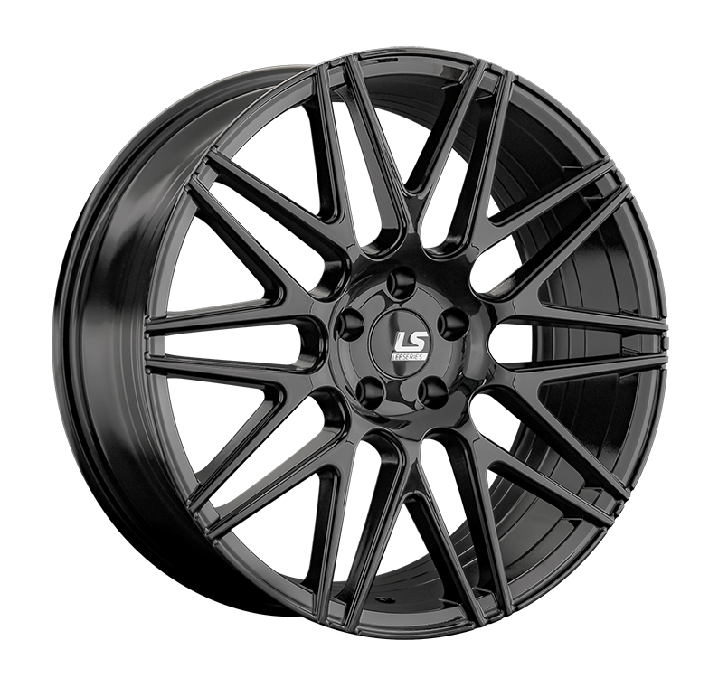 LS Wheels RC51 8.5x19 5x108 ET30 DIA65.1 black 