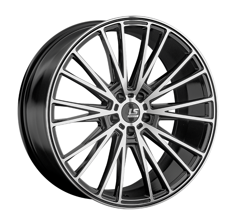 LS Wheels RC60 9x21 5x120 ET40 DIA72.6 BKF 