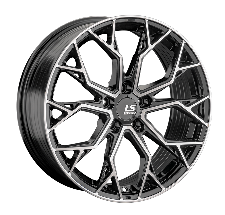 LS Wheels RC61 9x21 5x108 ET38.5 DIA63.3 BKF 